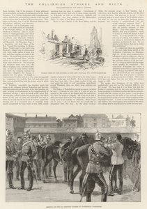 コリーリーのストライキと暴動 作： Melton Prior
